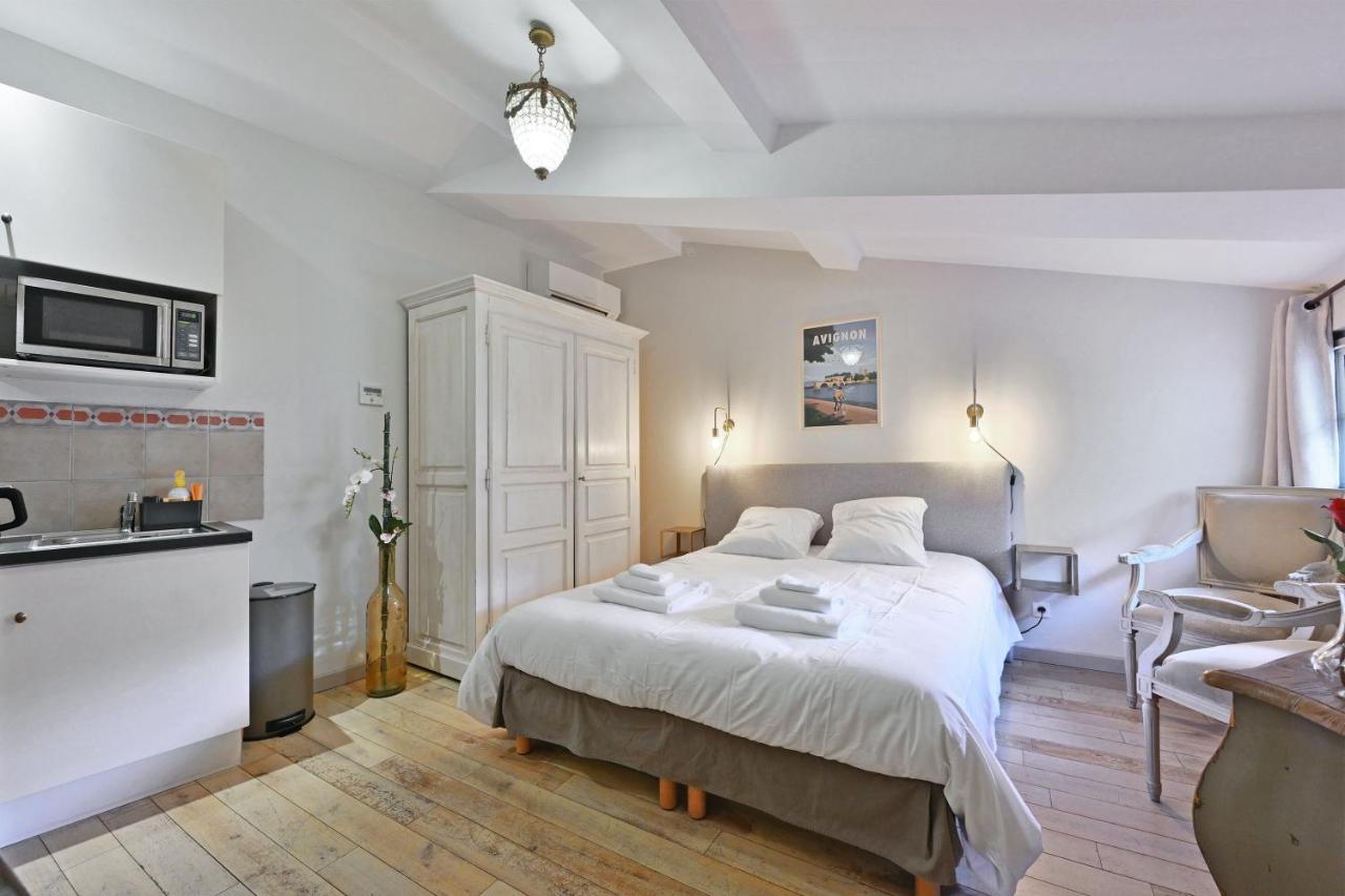 אביניון Au Coeur Des Papes, Dans Batisse De Charme Studios & Appartements En Coeur De Ville מראה חיצוני תמונה