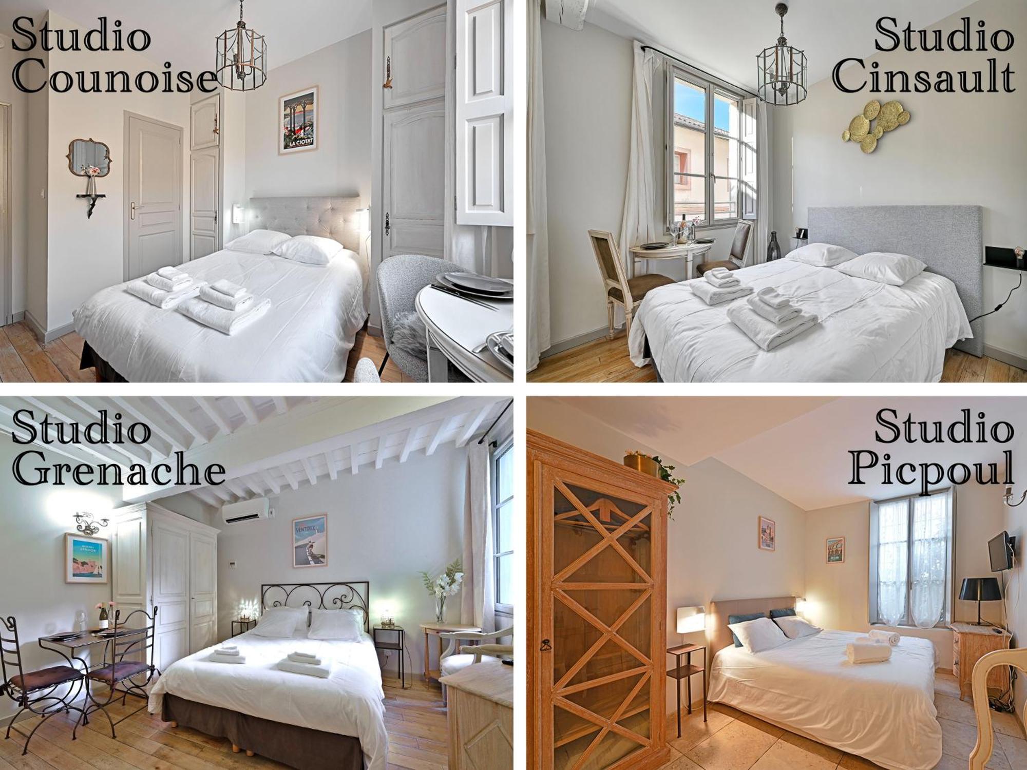 אביניון Au Coeur Des Papes, Dans Batisse De Charme Studios & Appartements En Coeur De Ville מראה חיצוני תמונה